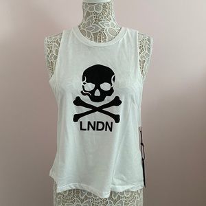 NWT SOULCYCLE London Skull Lafayette Tank